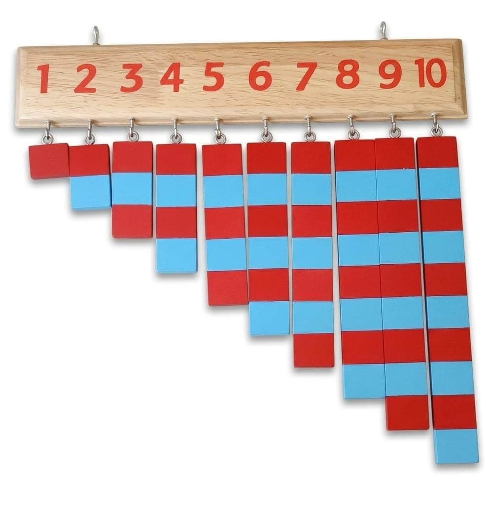 Wooden Number Counting Board 1-10