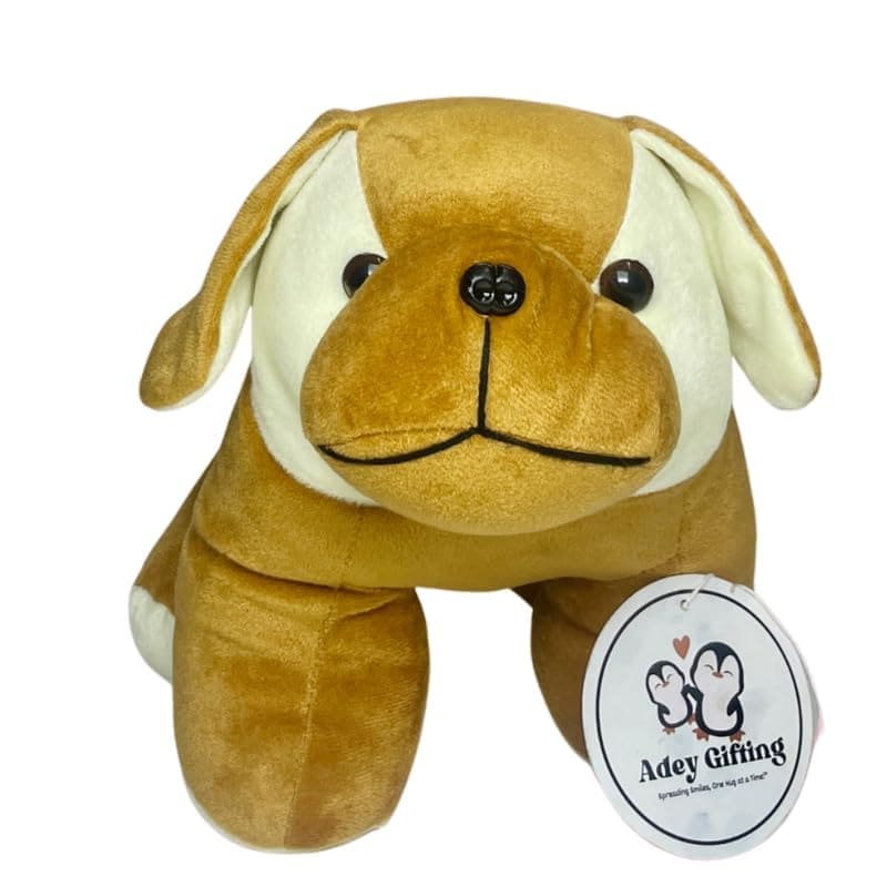 Golden Brown Puppy Dog Plush