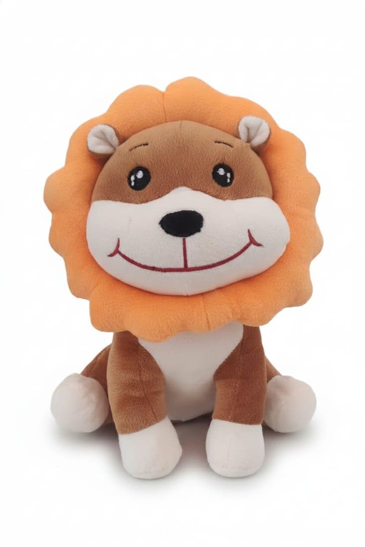 Orange Mane Lion Plush