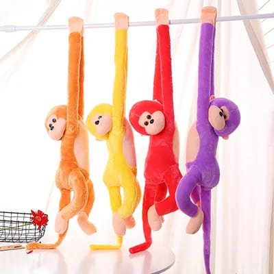 HANGING MONKEY - 45 CM Mix - Color 7mm fur