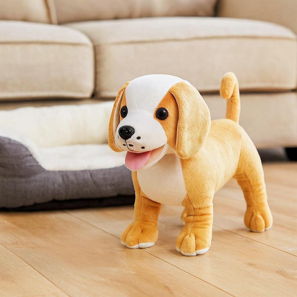 PUG DOG - 30 CM Brown Imported E.F