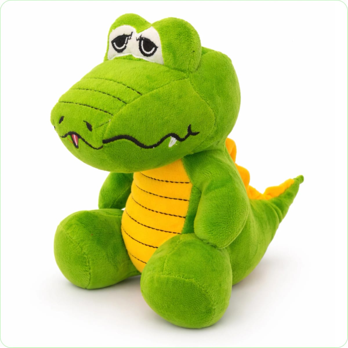 CROCODILE - 30 CM Green Imported E.F
