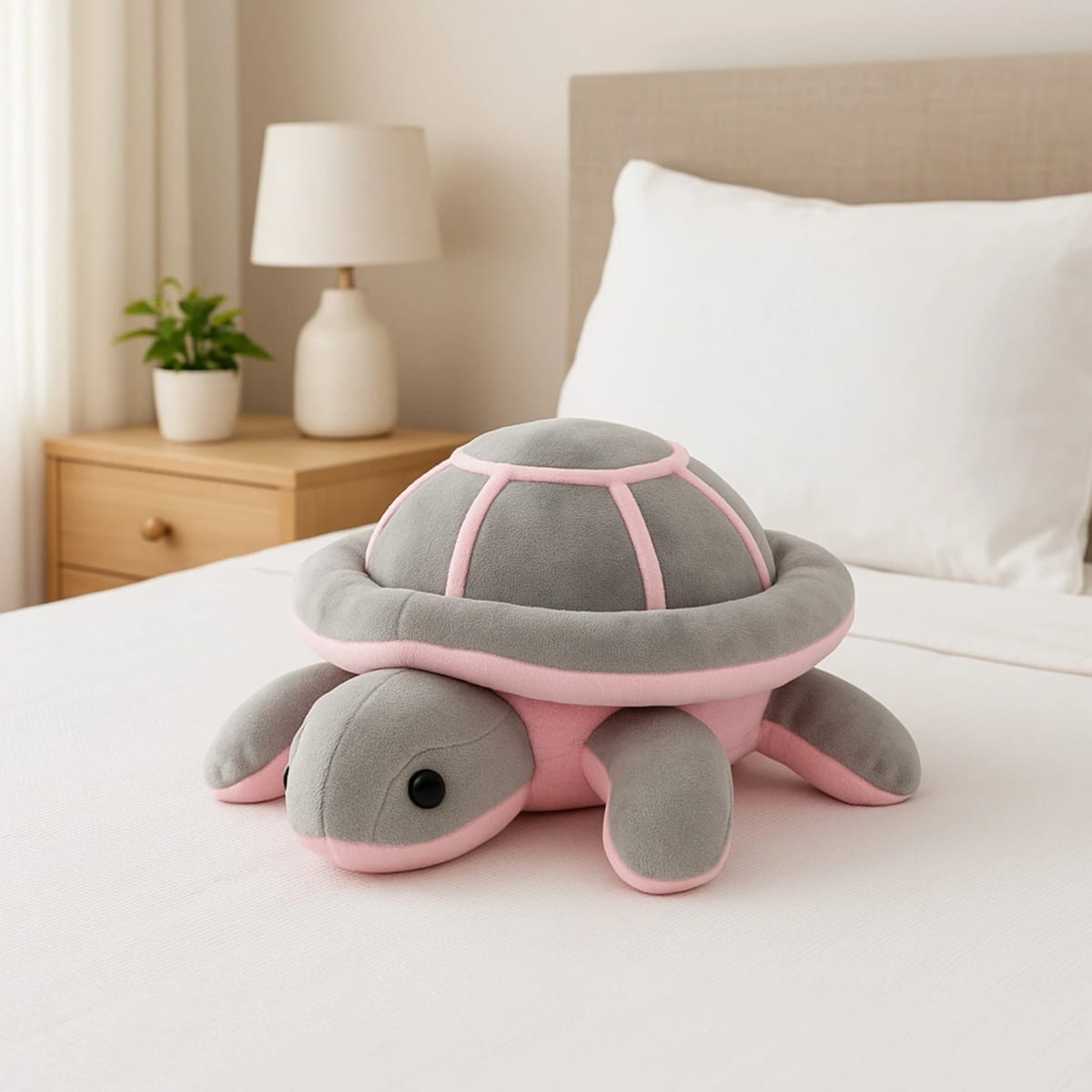 TOROTISE - GREY - 28 CM Grey - Pink Imported E.F