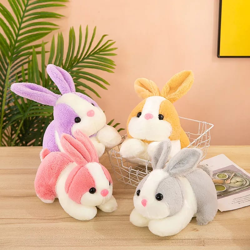 RABBIT NO 2 - 30 CM Mix - Color Rabbit - Fur