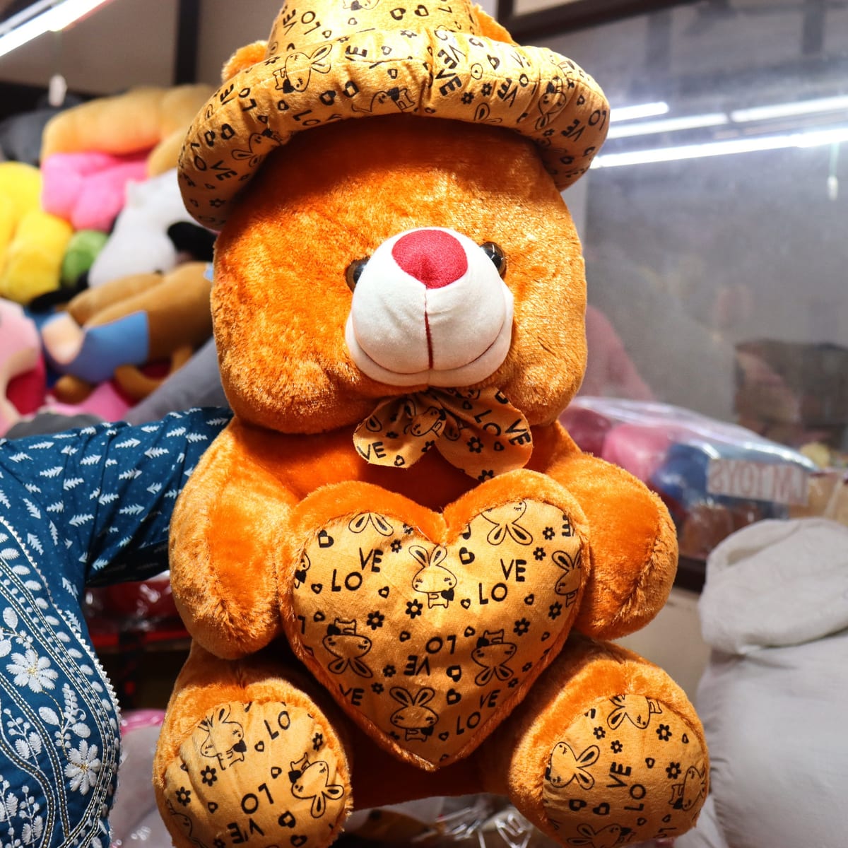 RING CAP NO 6 - 50 CM Mix - Color 7mm - Fur